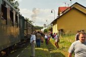 13.07.2013 - Stanice Volyně: Oslavy 120 let tratě Strakonice - Vimperk, kafemlejnek má žízeň © Jiří Řechka