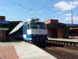 06.09.2004 - Pardubice hl.n.: ''krysa'' 350.004-8 ZSSK v čele EC 171 Berlin ZOO - Budapest-Nyugati pu © PhDr. Zbyněk Zlinský