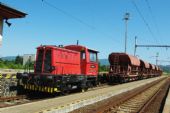 6.8.2013 - Kozárovce: 701 615-7 s výsypnými vozňami © Ondrej Krajňák