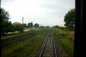 20.08.2013 - Zbehy: Vľavo je trať do Lužianok © Ondrej Krajňák