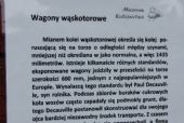 10.07.2013 – Kościerzyna: Úryvok z popisu k úzkorozchodným vozňom © Lukáš Holeš