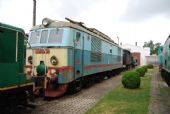 10.07.2013 – Kościerzyna: Elektrická lokomotíva ET21-367 vyrábaná v rokoch 1957 až 1971 © Lukáš Holeš