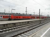 München Hbf: lokomotiva řady 218 přiváží vlak z Kemptenu © Aleš Svoboda, 5.7.2013