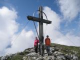 Rofan: dosáhli jsme vrcholu Haidachstellwand © Aleš Svoboda, 6.7.2013