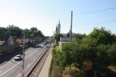 8.5.2013 - Satu Mare, pohled na město z vlaku © Ing. Martin Řezáč