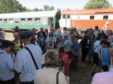17.08.2013 - Tovačov: slavnostní otevření malé výstavy mapující historii trati © Stanislav Plachý