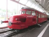Luzern- priekopnícky ľahký elektrický motorový vlak Červený šíp z. roku 1936, 27.8.2013, © Juraj Földes