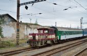 20.08.2013 - Ústí nad Labem západ: 704.008 při posunu © Jiří Řechka