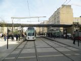 Paříž: tramvaj Alstom Citadis přijela na konečnou linky T3a Porte de Vincennes na jižním okraji bulváru Cours de Vincennes	14.4.2013	 © 	Jan Přikryl