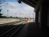 Alicante/Alacant: městská tramvaj typu Flexity Outlook opouští na lince 3 uzlovou stanici Lucentum a jede na konečnou Venta Lanuza	16.4.2013	 © 	Jan Přikryl