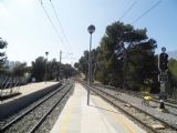 Benidorm: pohled z nástupiště nádraží směrem k Alicante/Alacantu	16.4.2013	 © 	Jan Přikryl