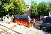 14.9.2013 - Solvayovy lomy: lokomotiva před dokončením generálky © Mixmouses