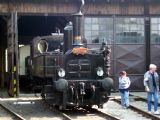 26.04.2003 - Lužná u Rak., muzeum ČD: lokomotiva 310.0134 ''kafemlejnek'' © PhDr. Zbyněk Zlinský
