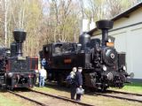 26.04.2003 - Lužná u Rak., muzeum ČD: lokomotiva 422.025 ''Arcivévoda Karel'' © PhDr. Zbyněk Zlinský