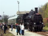 26.04.2003 - Lužná u Rak., muzeum ČD: 434.1100 při posunu © PhDr. Zbyněk Zlinský