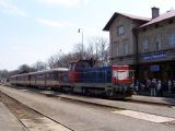 26.04.2003 - Lužná u Rak., stanice: 714.215-1 na Os 2508 z Prahy Masarykova n. © PhDr. Zbyněk Zlinský