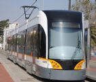 Valencie: tramvaj typu Flexity Outlook číslo 4206 stojí na konečné linky 5 Marina Reial Joan Carles I	17.4.2013	 © 	Lukáš Uhlíř
