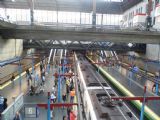 Madrid: společnou stanici linek metra 6 a 10 protíná ve stanici Principe Pío kolej železniční tratě do terminálu Atocha	18.4.2013	 © 	Jan Přikryl