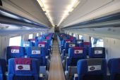 Toledo: interiér turistické třídy v jednotce řady 104 RENFE	18.4.2013	 © 	Lukáš Uhlíř