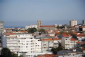 Porto: výhled ze 16. patra hotelu Vila Galé směrem k severozápadu, patrný velký kostel Igreja de Lapa	20.4.2013	 © 	Lukáš Uhlíř