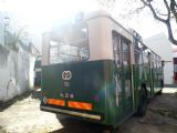 Lisabon: autobus Daimler z roku 1967 před muzejní halou tramvajové vozovny Santo Amaro	20.4.2013	 © 	Jan Přikryl