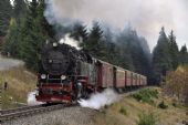 Další vlak na Brocken opět se strojem 99.7232 dne 8.10.2013 © Pavel Stejskal