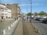 Porto: tramvajová trať linky 1 na nábřeží Rua Nova Alfândega mezi zastávkami Infante a  Alfândega	21.4.2013	 © 	Jan Přikryl