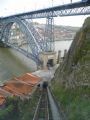 Porto: spodní část trasy pozemní lanovky Funicular dos Guindais s údolní stanicí Ribeira	21.4.2013	 © 	Jan Přikryl