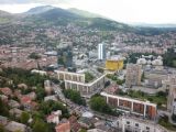 11.06.2013 - Sarajevo, výhled z mrakodrapu Avaz © Marek Vojáček