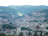 11.06.2013 - Sarajevo, výhled z mrakodrapu Avaz © Marek Vojáček