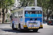 Coimbra: trolejbus Caetano/EFACEC číslo 54 z roku 1984 odbočuje na lince 4 do ulice Rua Manutenção Militar	22.4.2013	 © 	Lukáš Uhlíř