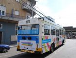 Coimbra: trolejbus Caetano/Efacec číslo 54 právě odjel z konečné linky 4 Estação Nova na ulici Rua António Granjo u městského nádraží	22.4.2013	 © 	Lukáš Uhlíř