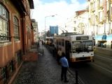 Coimbra: kvůli dopravní nehodě zablokoval uvízlý trolejbus Caetano/EFACEC číslo 51 z roku 1984 provoz na třídě Avenida Fernão de Magalhães	22.4.2013	 © 	Jan Přikryl