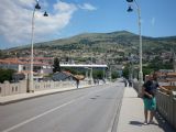 13.06.2013 - Mostar, most přes Neretvu vedoucí k současnému nádraží © Marek Vojáček