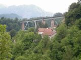 13.06.2013 - Jablanica, viadukt přes Neretvu na současné trati © Marek Vojáček