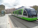 Bilbao: tramvaj typu Urbos stojí v zastávce Basurto na ulici Gurtubay Kalea směrem na konečnou La Casilla	23.4.2013	 © 	Jan Přikryl