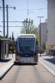 Zaragoza: tramvaj typu Urbos 3 od CAF číslo 3050 stojí na konečné Avenida de la Academia před odjezdem na Mago de Oz	24.4.2013	 © 	Lukáš Uhlíř