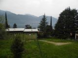 Roztroušená zástavba u stanice Lierna na trati Ferrovia della Valtellina, na druhém břehu jezera Lago di Como je městečko Limonta	26.4.2013	 © 	Jan Přikryl