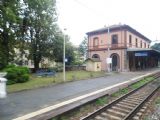 Výpravní budova stanice Bellano-Tartavalle Terme na trati Ferrovia della Valtellina	26.4.2013	 © 	Jan Přikryl