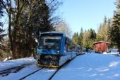 13.12.2013 - Harrachov: 840.004-6 + 840.012-9 jako Os 16213/16222 z/do Liberce © PhDr. Zbyněk Zlinský