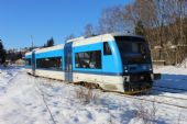 13.12.2013 - Kořenov: 840.009-5 odjíždí jako Os 16217 Liberec - Harrachov © PhDr. Zbyněk Zlinský