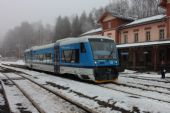 13.12.2013 - Tanvald: 840.007-9 odjíždí jako Os 16230 Kořenov - Liberec © PhDr. Zbyněk Zlinský