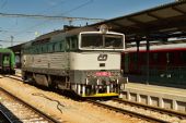 28.09.2013 - Stanice České Budějovice: 754.007, odstoupení od R 1246 © Jiří Řechka