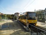 Stutgart: ozubnicový motorový vůz série ZT4 číslo 1002 z roku 1982 stojí na dolní konečné linky 10 Marienplatz, 2.10.2013 © Jan Přikryl