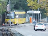 Stuttgart: ozubnicový motorový vůz přijíždí do zastávky Wielandshöhe cestou na dolní konečnou linky 10 Marienplatz, 2.10.2013 © Jan Přikryl