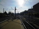 Stuttgart: odstavné tramvajové kolejiště za konečnou stanicí Vaihingen, 2.10.2013 © Jan Přikryl