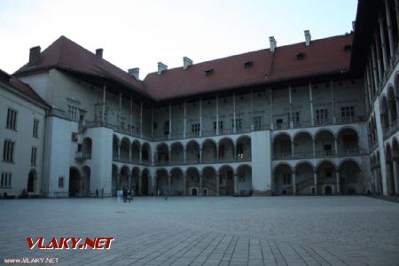 25.8.2013 - Krakov, nádvoří hradu Wawel © Ing. Martin Řezáč