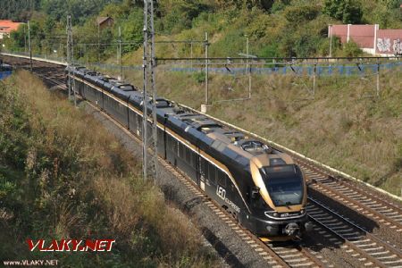 27.09.2013 - úsek Praha-Libeň – Praha-Běchovice: 480.005-8 jako LE 1361 Praha hl.n. – Bohumín © Pavel Stejskal