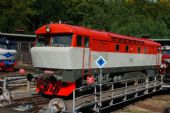 14.9.2013: Představení pražské T478.1004 na točně v Muzeu ČD Lužná u Rakovníka © Josef Vendolský