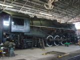 02.07.2011 -  Druhá lokomotíva rovnakého typu je v oprave v dielni © Eugen Takács